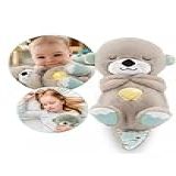 Pelúcia Com Som Calmante Alivia Ansiedades Bebês Crianças E Adulto