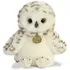  Pelúcia Coruja Snowy Owlet Da Série Miyoni Aurora 25cms