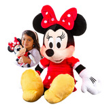 Pelúcia Disney Minnie Mouse 40cm Original Licenciado Luz Som