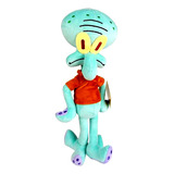 Pelúcia Do Lula Molusco 30cm Turma Do Bob Esponja Original