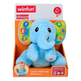 Pelúcia Elefante Atividades Infantil Yes Toys