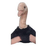 Pelúcia Filhote De Avestruz Sentado 22cm América Wego