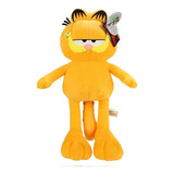 Pelucia Garfield 40 Cm Boneco Gato Laranja Que Ama Lasanha