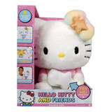 Pelúcia Hello Kitty 25 Cm Com Luz E Som Sunny 4326