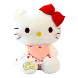 Pelucia Hello Kitty Coracao