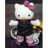 Pelúcia Hello Kitty Roqueira Original Multibrink Como Fotos