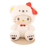 Pelucia Hello Kitty Urso Infantil Antialérgico Branca Artesa