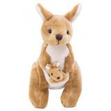 Pelucia Infantil Canguru Com