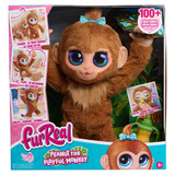 Pelucia Interativa Amendoim Macaca