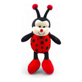 Pelúcia Joaninha Fofa 38cm soft Toys Alta Qualidade