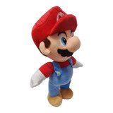 Pelucia Mario Super Mario Incriveis 25cm Anti-alérgico