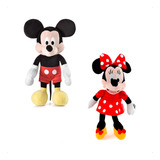 Pelúcia Mickey 40cm Ou Minnie 33cm