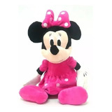 Pelúcia Minnie Mouse 28 Cm Antialérgico Musical Frete Grátis