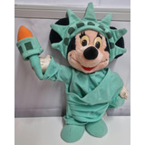 Pelúcia Minnie Mouse Estátua Da Liberdade Disney Antigo