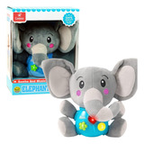 Pelucia Musical Elefantinho Com