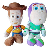 Pelúcia Musical Woody Buzz Lightyear Toy Story 20 Cm