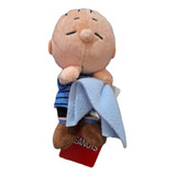 Pelúcia Pequena Linus Do Snoopy Peanuts Japão
