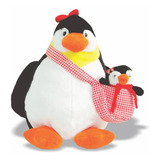 Pelúcia Pinguim Com Filhote Pinguim E Filhote Soft Toys
