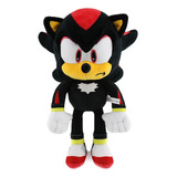 Pelucia Shadow Sonic The Hedgehog Boneco