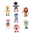 Pelucia Sonic Tails Knuckles Shadow Boneco 28cm Escolha