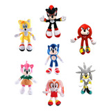 Pelucia Sonic Tails Knuckles