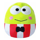 Pelúcia Squishmallows Sanrio Keroppi 20 Cm 3202 Sunny