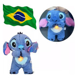 Pelúcia Stitch Que Respira Alivia Com Luz E Som