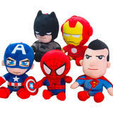 Pelúcia Super Heróis Marvel E Liga Da Justiça Herói Cor Capitão América
