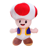 Pelucia Toad Super Mario Bros Chaveiro Donkey Kong Cogumelo