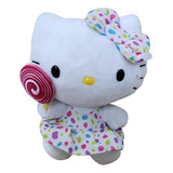 Pelúcia Ty Hello Kitty Com Pirulito Sanrio