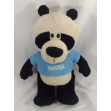 Pelúcia Urso Panda Nestlé 30cm Antigo Galera Animal 