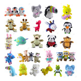 Pelúcias Bicho 20cm P Maquina Grua Kit Com 100 Unidades