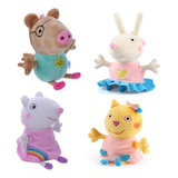 Pelúcias Pedro Pony Suzy Rebecca Candy Cat Amigos Peppa Pig