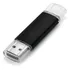Pen Drive 16 Gb Otg Duas Portas Usb E Micro Usb Celular Cor Preto