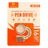 Pen Drive 16gb 2.0 Max-speed Chaveirinho - Pendrive Chaveiro