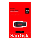 Pen Drive 32gb Cruzer Blade Usb 2 0 Sandisk Orig Lacrado