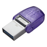 Pen Drive Dt Micro Duo 3c Usb A E Usb C 3 2 64gb Kingston