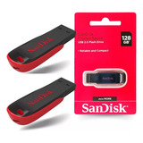 Pen Drive Flash Drive 128gb Usb 2 0 Sandisk 2 Uni 