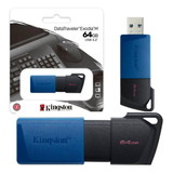 Pen Drive Kingston 64gb Datatraveler Exodia M Dtxm 64gb 3 2