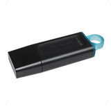 Pen Drive Kingston Dtx 64gb Usb 3 2 Preto E Azul Dt Exodia