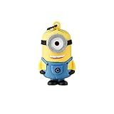 Pen Drive Minions Stuart 8GB USB Leitura 10MB S E Gravação 3MB S Multilaser PD097