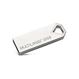 Pen Drive Multi Diamond 32GB USB 2-0 Metálico - PD851