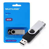 Pen Drive Multilaser 8g