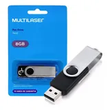 Pen Drive Multilaser 8g