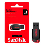 Pen Drive Sandisk 4gb Compilado Flashback 70 80 90