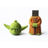 Pen Drive Star Wars Mestre Yoda 32gb Emborrachado Usb 2 0