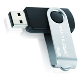 Pen Drive Twist 16gb Preto Multilaser   Pd588