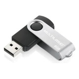 Pen Drive Twist 8gb Usb Preto Multilaser 100 Original