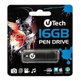 Pen Drive U tech 16gb Cor Preto