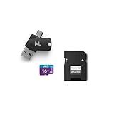 Pen Drive Usb Kit 4 Em 1 16Gb Micro Multilaser Outros Acessórios Para Notebooks Preto